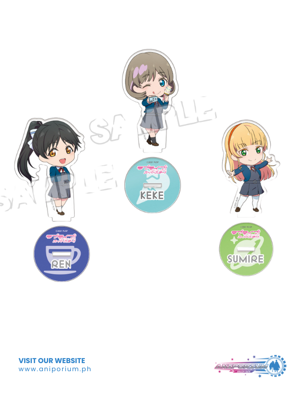 Love Live! Superstar!!" Nendo Plus Acrylic Stand Winter School Uniform ver.