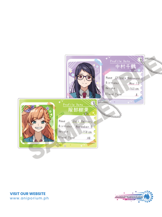 Heroine Tarumono! Kiraware Heroine to Naisho no Oshigoto" Profile Card Key Chain