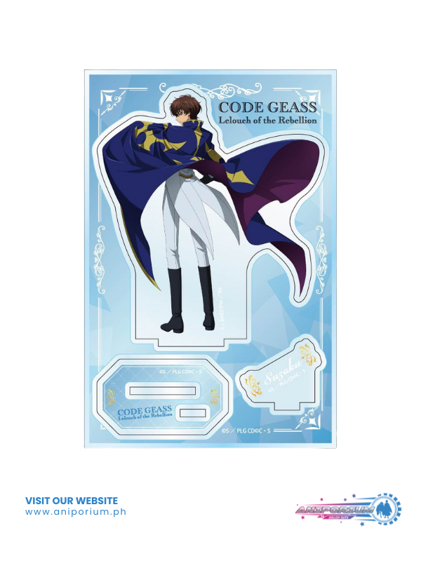 Code Geass Lelouch of the Rebellion Turn Around Acrylic Stand Jr. Suzaku