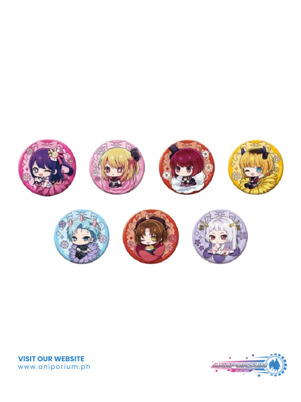 "Oshi no Ko" Petite Fleur Trading Glitter Can Badge