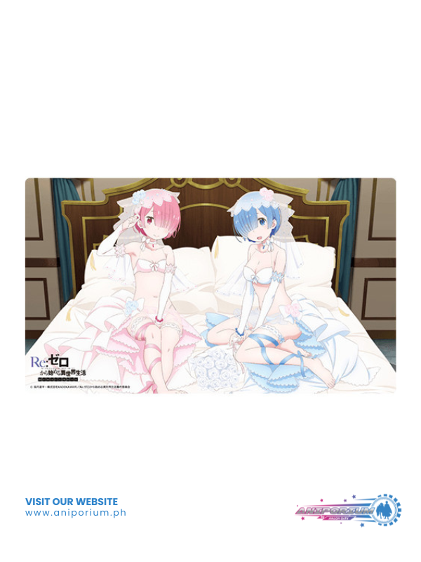 "Re:Zero kara Hajimeru Isekai Seikatsu" Rubber Mat Ram & Rem / Wedding