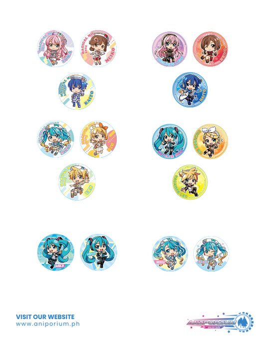 Can Badge Collection Hatsune Miku Magical Mirai 2024