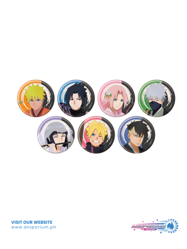 Can Badge "NARUTO" & "BORUTO" 14 Traditional Japanese Musical Instruments Ver. (Original Illustration)