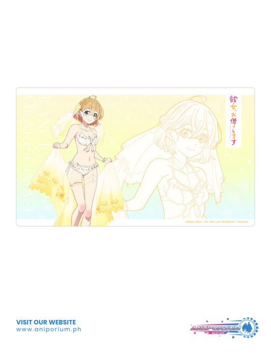 "Rent-A-Girlfriend" Original Illustration Rubber Mat Nanami Mami / Wedding Swimwear