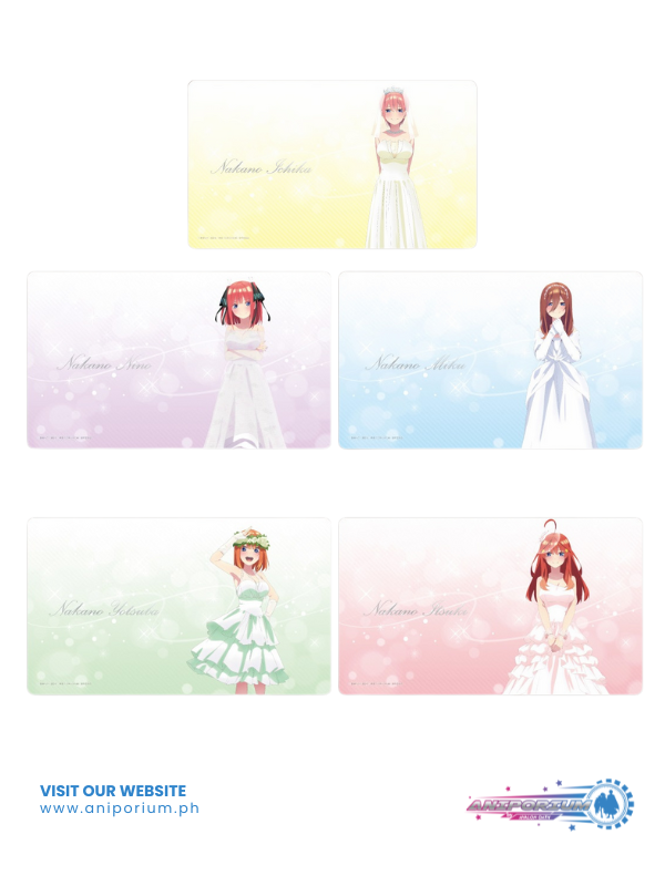 "The Quintessential Quintuplets Movie" Rubber Mats  Wedding Dress Ver.