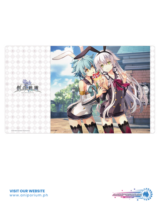 "The Legend of Heroes: Hajimari no Kiseki" Rubber Mat RABBITS-SISTERS