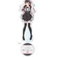 "Rent-A-Girlfriend" Season 3 Original Illustration Big Acrylic Stand Maid Costume