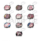 "Bocchi the Rock!" Bocchi-chan Hyakumensou Acrylic Key Chain Collection