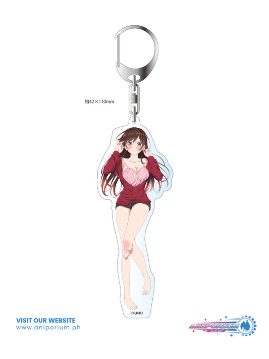 "Rent-A-Girlfriend" 2nd Season Original Illustration Big Acrylic Key Chain Room Wear Ver.