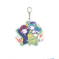 Deka Acrylic Key Chain "Urusei Yatsura" 01 Ataru & Lum (Candy Art Illustration)