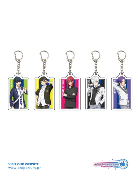 Acrylic Key Chain "Blue Lock" 04 School Uniform Ver. (Original Illustration)