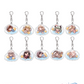 Acrylic Key Chain "GIRLS und PANZER" 04 Suya-character Illustration