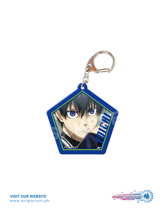 Blue Lock" Color Acrylic Key Chain