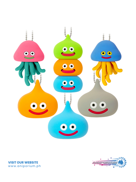 Dragon Quest" 3D Silicone Monster Key Chain