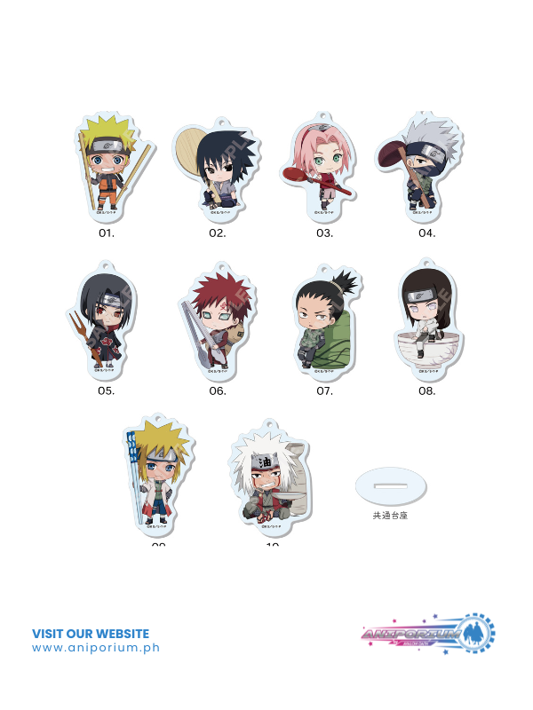 "NARUTO -Shippuden-" Marutto Stand Key Chain 01 Vol. 1