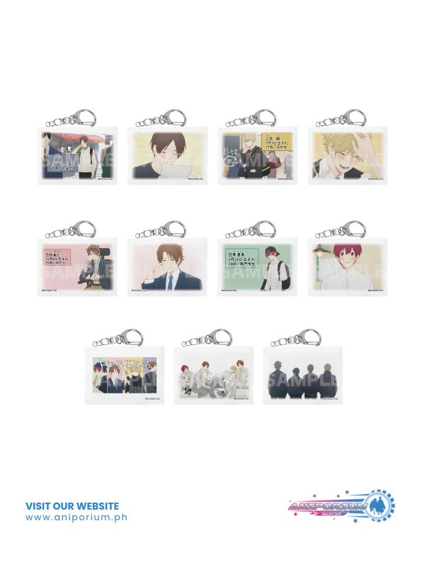 "Play It Cool, Guys" Miniature Canvas Key Chain 01 Vol. 1