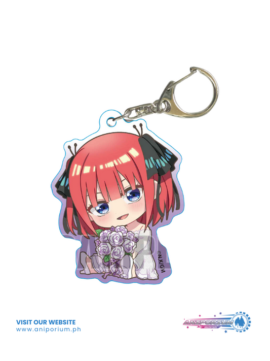 "The Quintessential Quintuplets Movie" GyuGyutto Acrylic Key Chain