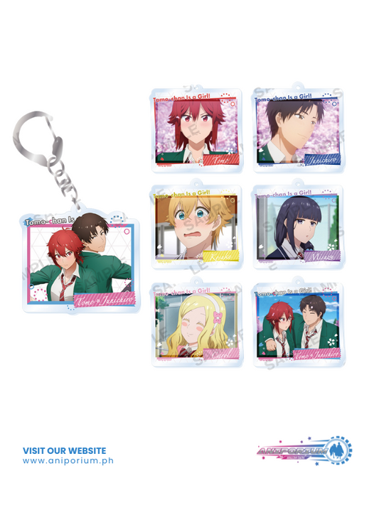 "Tomo-chan Is a Girl!" Trading Acrylic Key Chain