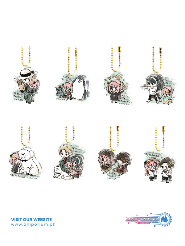 "SPY x FAMILY" Yuru Style mini Acrylic Key Chain Collection