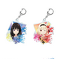 Lycoris Recoil" Wet Color Series Acrylic Key Chain Vol. 2