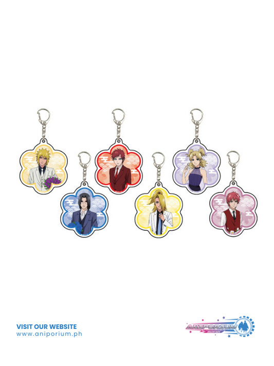 Acrylic Key Chain "NARUTO -Shippuden-" 03 Flower Ver. (Original Illustration)