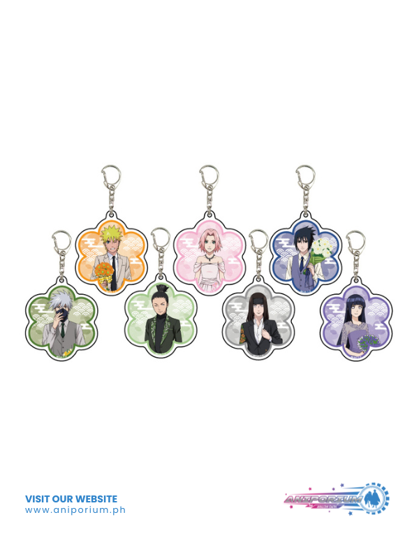 Acrylic Key Chain "NARUTO -Shippuden-" 02 Flower Ver. (Original Illustration)