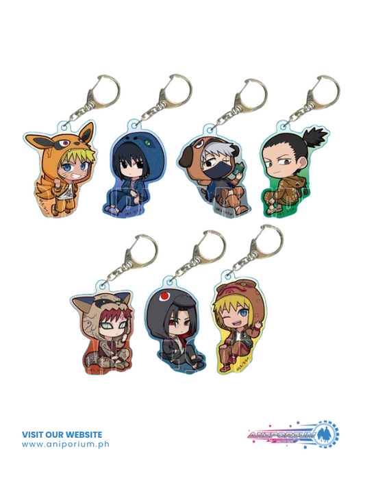 Trading Acrylic Key Chain (Deformed) "NARUTO -Shippuden-" Kigurumi Pajamas Ver.