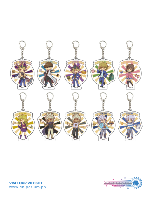 Acrylic Key Chain "Yu-Gi-Oh! Duel Monsters" 03 Retro Art