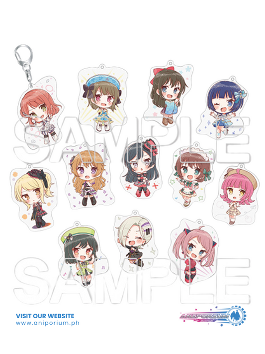 Love Live! Nijigasaki Academy School Idol Club" Trading Acrylic Key Chain 4th Live Ver.