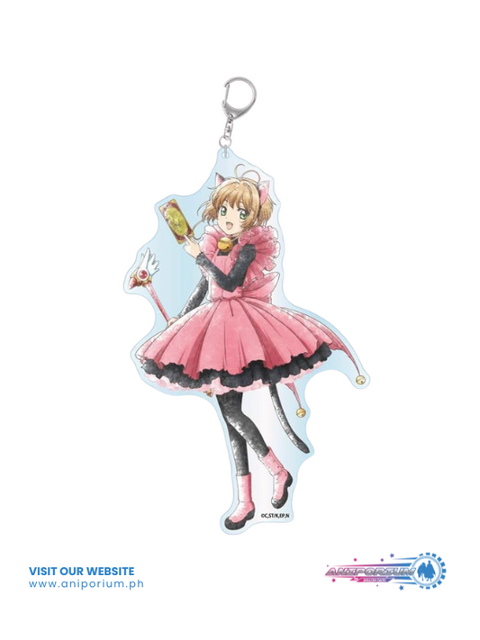 Cardcaptor Sakura: Clear Card Arc" Komorebi Art Acrylic Key Chain Big Kinomoto Sakura A