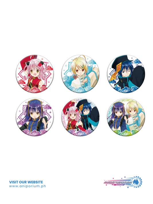 "Shugo Chara!" Original Illustration Can Badge Collection China Ver.