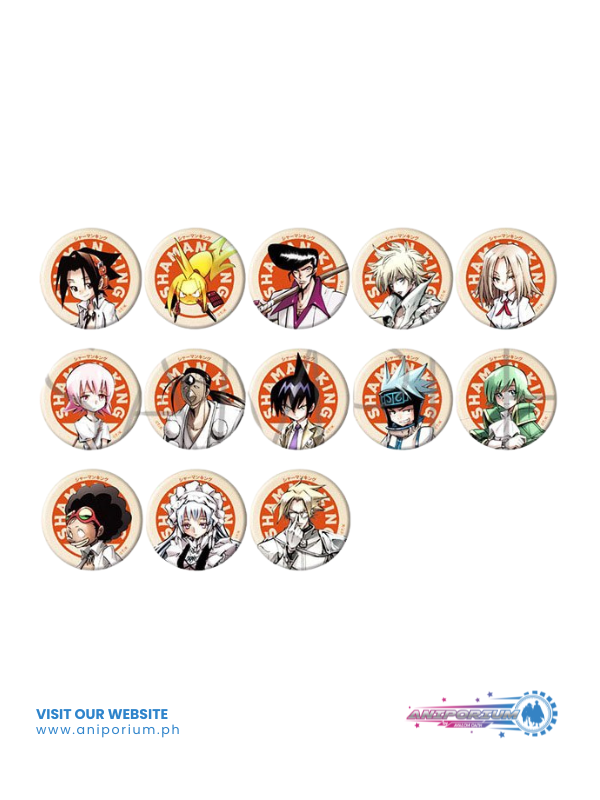 "Shaman King" Chara Badge Collection A