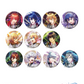 "Uta no Prince-sama Shining Live" Trading Star Hologram Can Badge White Flames, Black Storms Another Shot Ver.