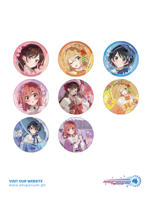 "Rent-A-Girlfriend" Trading Can Badge Japanese Style Lolita