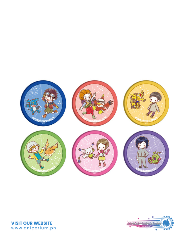 Can Badge "Digimon Adventure 02" 03 Graff Art Design