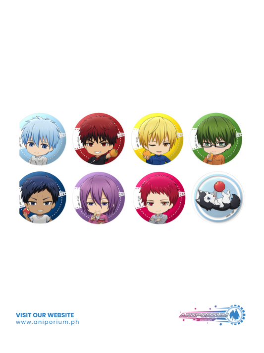 Kuroko's Basketball" Nendo Plus Trading A4 Can Badge