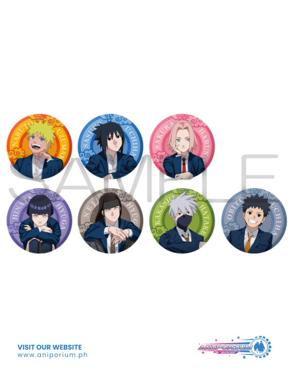 "NARUTO -Shippuden-" Kirakira Can Badge Collection Seishun Ver.