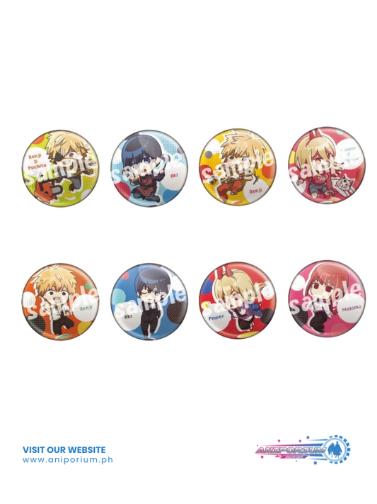 Pyon Colle "Chainsaw Man" Trading Can Badge