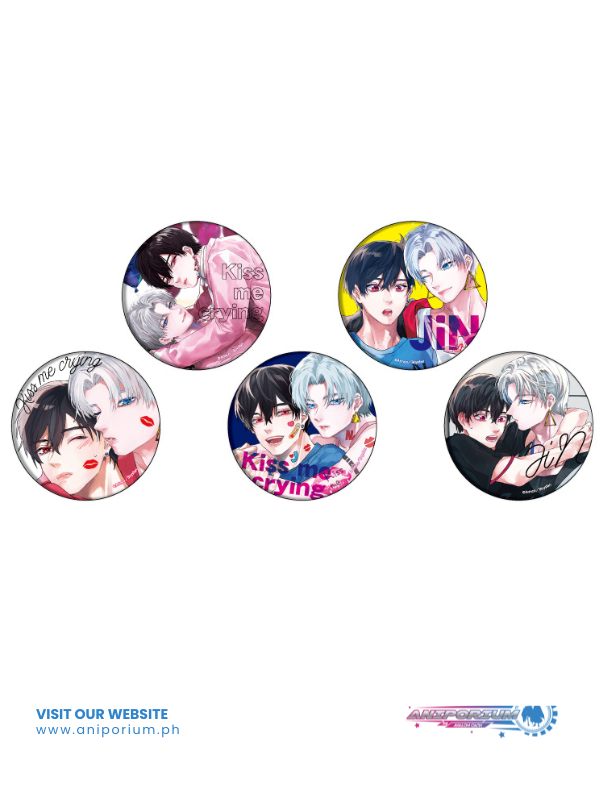 Can Badge "Kiss Me Crying" 01