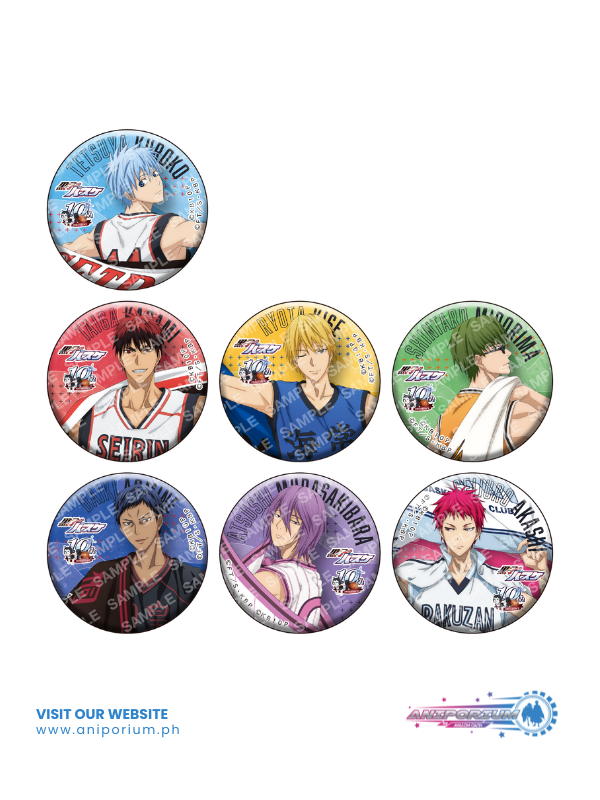 Kuroko's Basketball" Can Badge Collection U91 23B 001