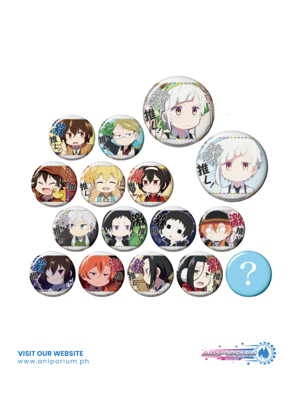 Bungo Stray Dogs Wan!" Gekioshi Can Badge Collection