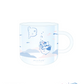 "Natsume Yujincho" Nyanko-sensei Heat-resistant Glass Mug Underwater