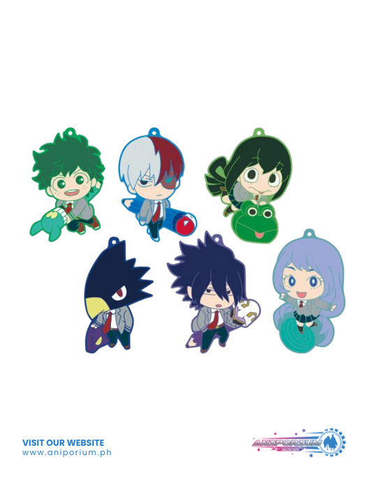 "My Hero Academia" Rubber Mascot Collection Eraser & Pencil Ver