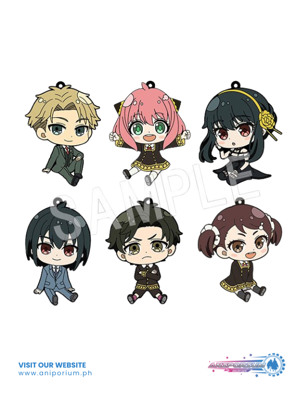 "SPY x FAMILY" Petanko Rubber Strap