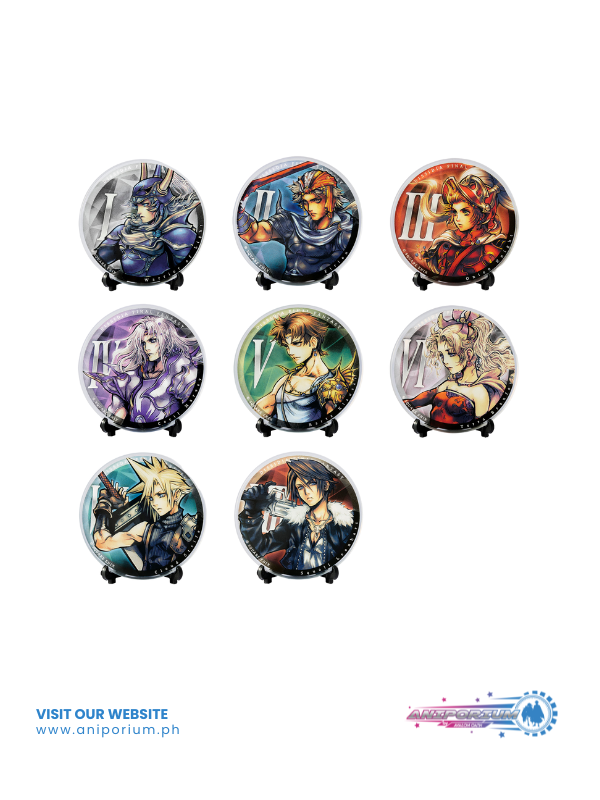 "Dissidia Final Fantasy" Glass Plate Collection Vol. 1