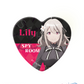 "Spy Room" Heart Can Badge