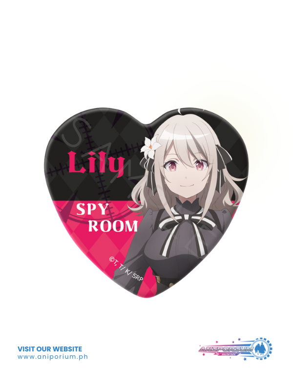 "Spy Room" Heart Can Badge