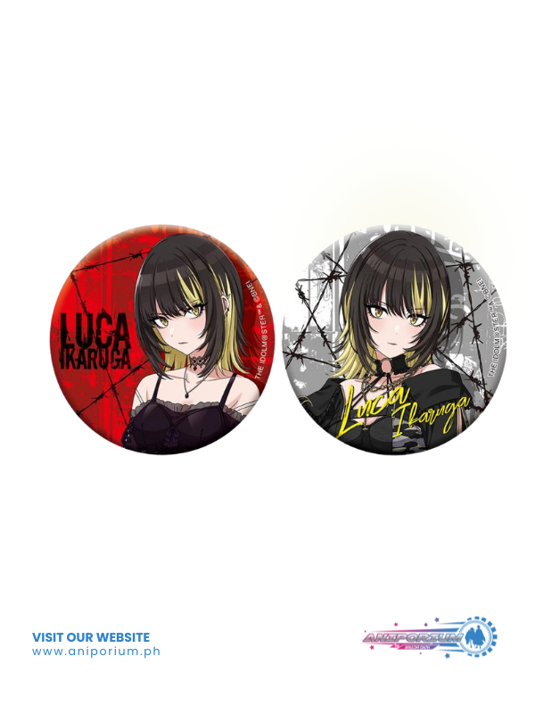 "The Idolmaster Shiny Colors" Can Badge Set Ikaruga Luca