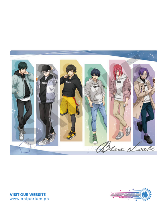 Blue Lock" Single Clear File Folders Hoodies ver.