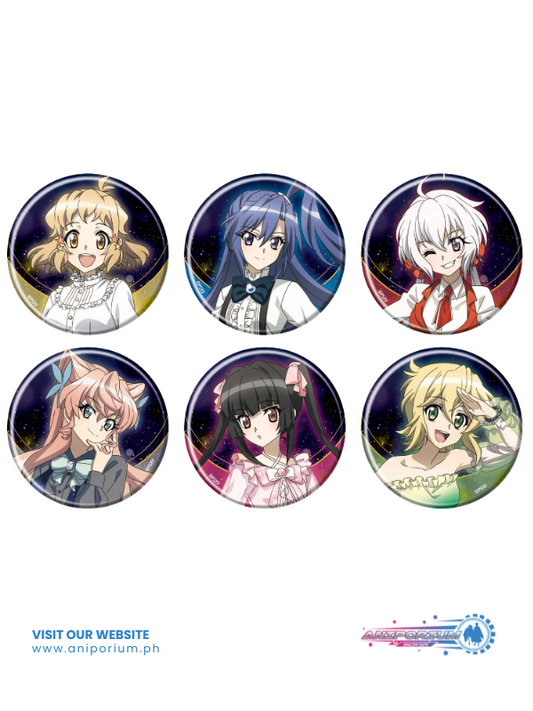 Can Badge "Senki Zessho Symphogear XV" 14 Starry Dress Ver. (Original Illustration)